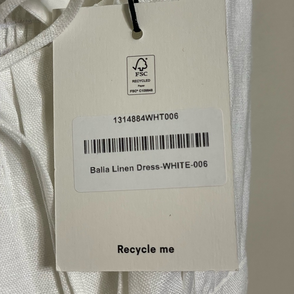 Reformation White Midi Dress - Picture 11 of 15
